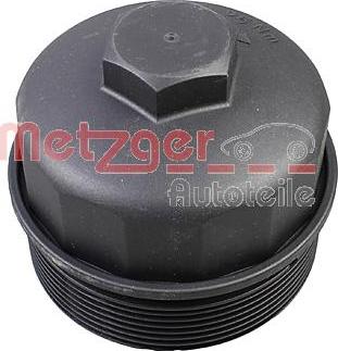 Metzger 2370037 - Крышка, корпус масляного фильтра avtokuzovplus.com.ua