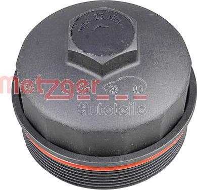 Metzger 2370041 - Крышка, корпус масляного фильтра avtokuzovplus.com.ua