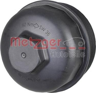 Metzger 2370052 - Крышка, корпус масляного фильтра avtokuzovplus.com.ua