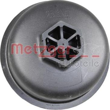 Metzger 2370053 - Кришка, корпус масляного фільтра autocars.com.ua