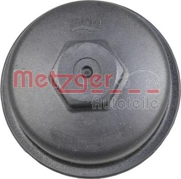 Metzger 2370055 - Кришка, корпус масляного фільтра autocars.com.ua