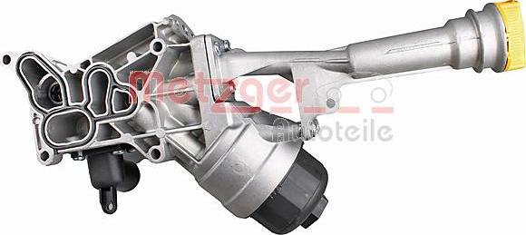 Metzger 2370063 - Корпус, масляний фільтр autocars.com.ua