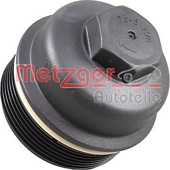 Metzger 2370098 - Кришка, корпус масляного фільтра autocars.com.ua