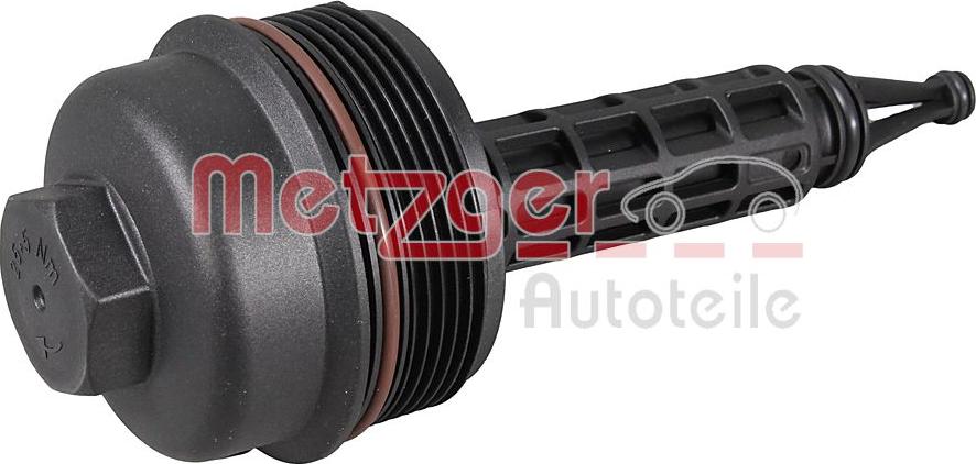 Metzger 2370099 - Кришка, корпус масляного фільтра autocars.com.ua