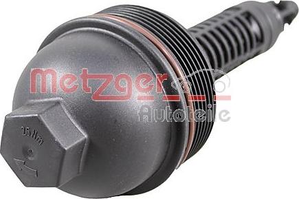 Metzger 2370101 - Кришка, корпус масляного фільтра autocars.com.ua