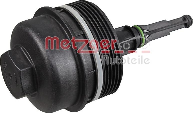 Metzger 2370105 - Кришка, корпус масляного фільтра autocars.com.ua