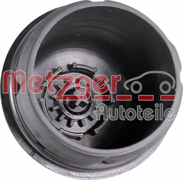 Metzger 2370117 - Кришка, корпус масляного фільтра autocars.com.ua