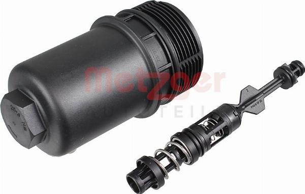 Metzger 2370121 - Кришка, корпус масляного фільтра autocars.com.ua