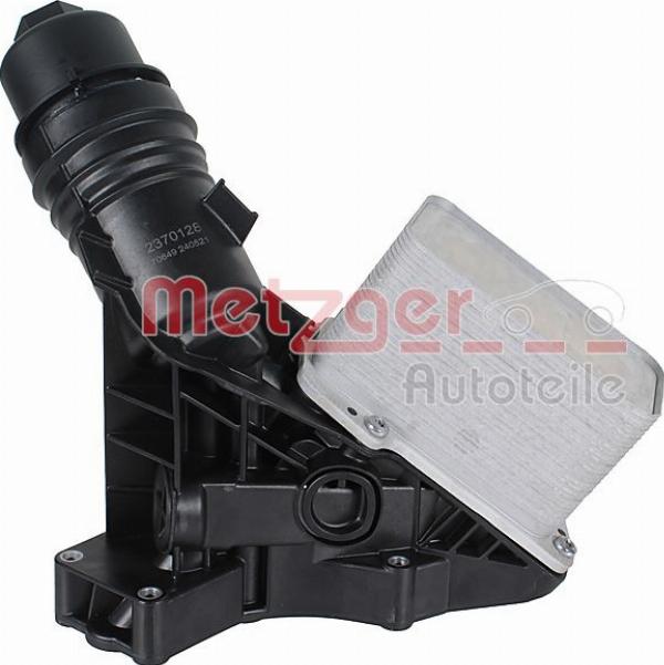 Metzger 2370128 - Корпус, масляний фільтр autocars.com.ua
