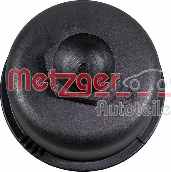 Metzger 2370129 - Кришка, корпус масляного фільтра autocars.com.ua