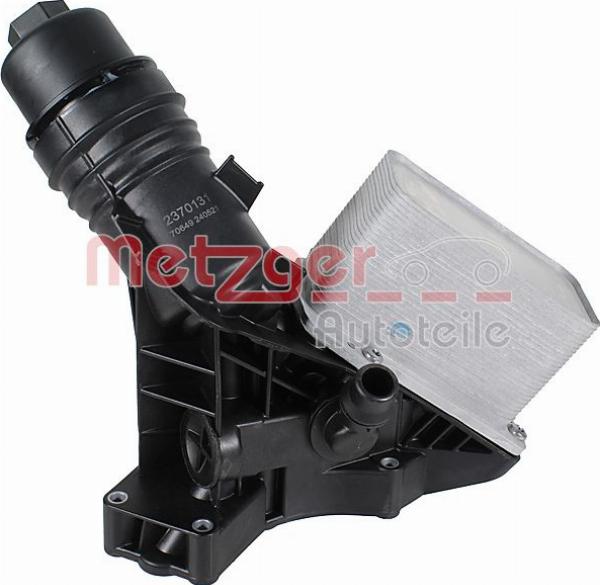Metzger 2370131 - Корпус, масляний фільтр autocars.com.ua