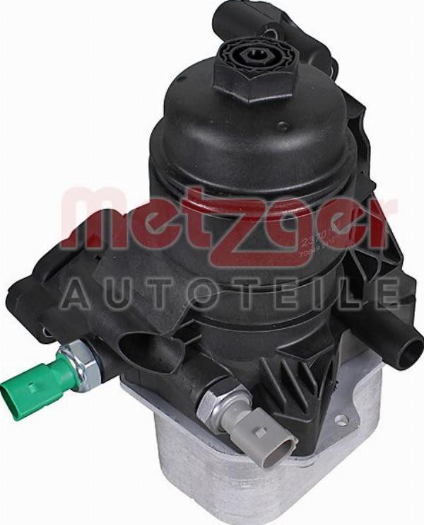 Metzger 2370144 - Корпус, масляний фільтр autocars.com.ua