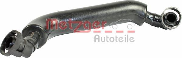 Metzger 2380036 - Шланг, вентиляція картера autocars.com.ua
