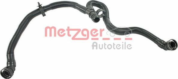 Metzger 2380074 - Шланг, вентиляція картера autocars.com.ua