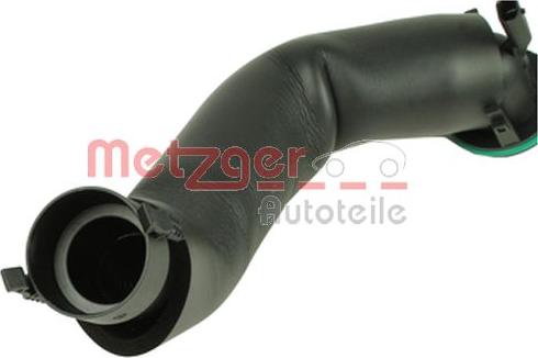 Metzger 2380076 - Шланг, вентиляція картера autocars.com.ua