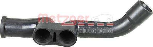 Metzger 2380106 - Шланг, воздухоотвод крышки головки цилиндра avtokuzovplus.com.ua