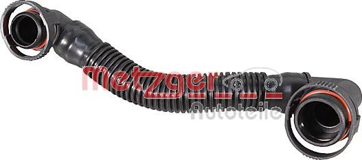 Metzger 2380185 - Шланг, воздухоотвод кришки головки циліндра autocars.com.ua