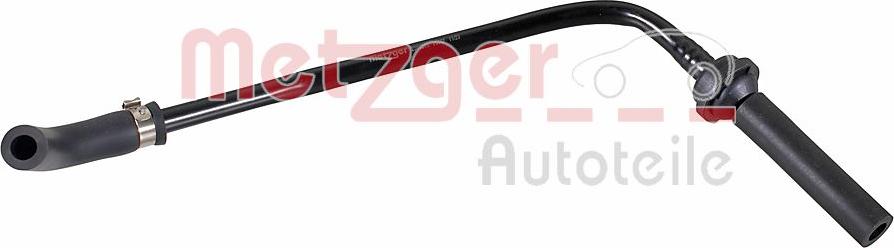Metzger 2380211 - Шланг, вентиляція картера autocars.com.ua