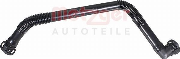 Metzger 2380242 - Шланг, вентиляція картера autocars.com.ua