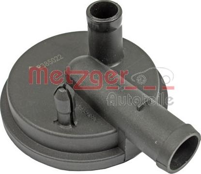 Metzger 2385022 - Клапан, відведення повітря з картера autocars.com.ua