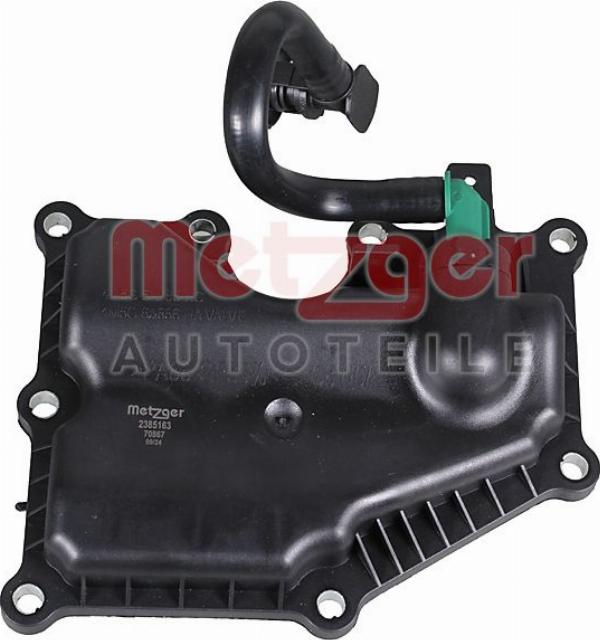 Metzger 2385163 - Маслосъемный щиток, вентиляція картера autocars.com.ua
