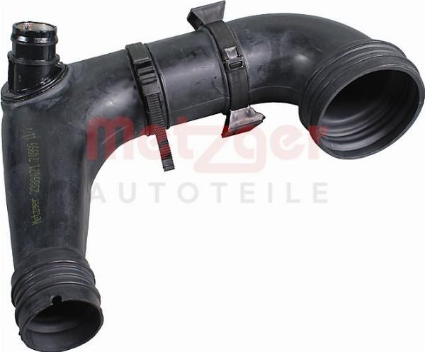 Metzger 2389071 - Шланг, система подачі повітря autocars.com.ua