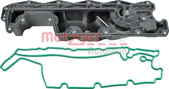 Metzger 2389122 - Кришка головки циліндра autocars.com.ua