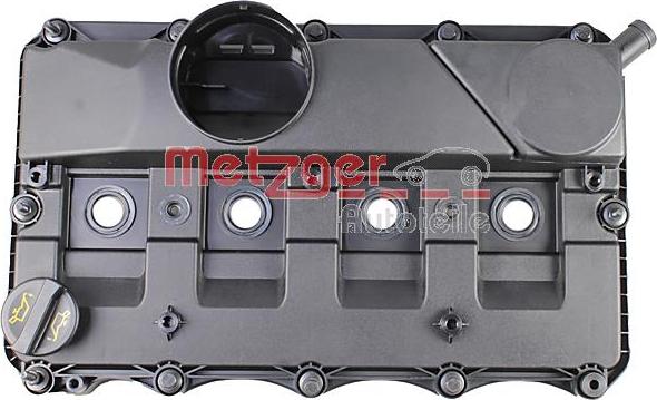 Metzger 2389126 - Кришка головки циліндра autocars.com.ua