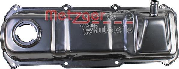 Metzger 2389159 - Кришка головки циліндра autocars.com.ua