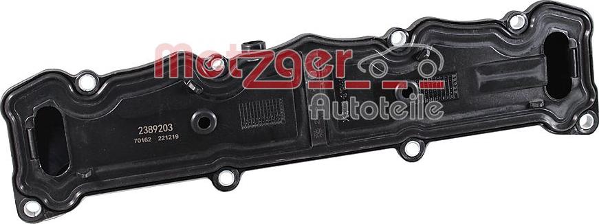 Metzger 2389203 - Кришка головки циліндра autocars.com.ua