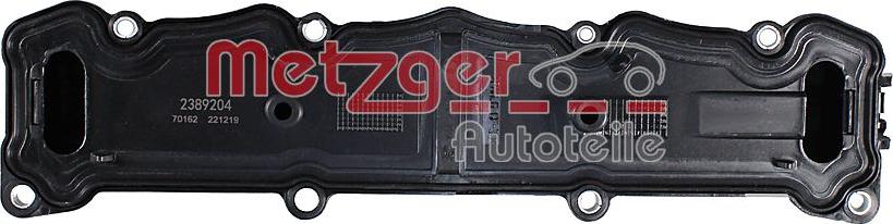 Metzger 2389204 - Кришка головки циліндра autocars.com.ua