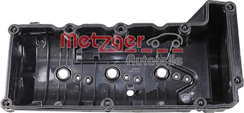 Metzger 2389206 - Кришка головки циліндра autocars.com.ua