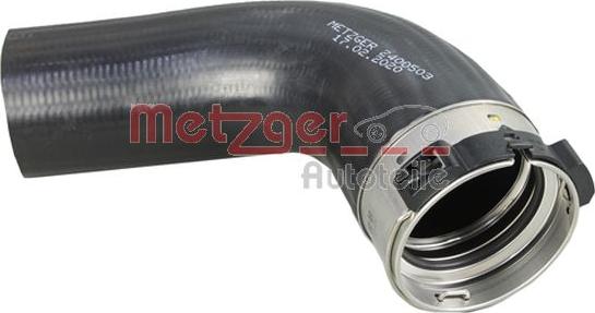 Metzger 2400503 - Трубка, нагнетание воздуха autodnr.net