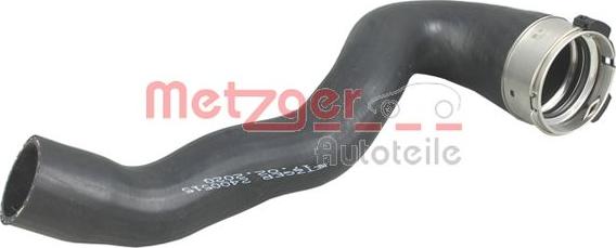 Metzger 2400515 - Трубка, нагнетание воздуха avtokuzovplus.com.ua