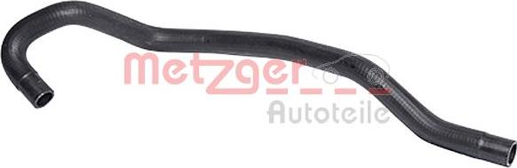 Metzger 2420031 - Шланг радіатора autocars.com.ua