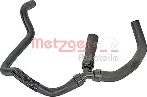 Metzger 2420057 - Шланг радіатора autocars.com.ua