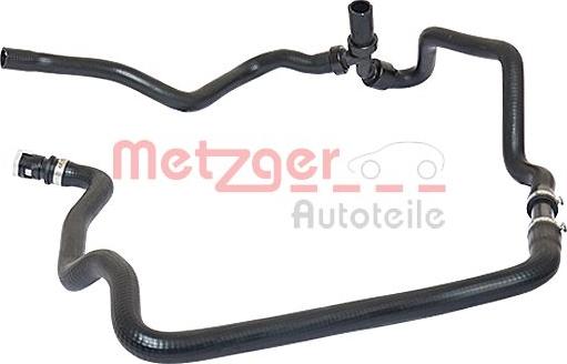 Metzger 2420061 - Шланг радіатора autocars.com.ua