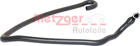 Metzger 2420084 - Шланг радіатора autocars.com.ua