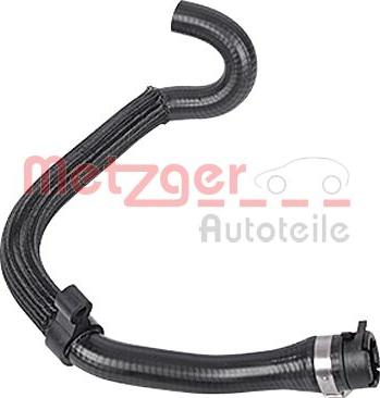 Metzger 2420293 - Шланг радіатора autocars.com.ua