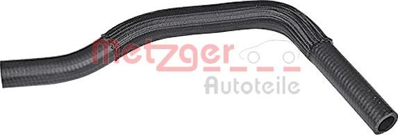 Metzger 2420299 - Шланг радіатора autocars.com.ua