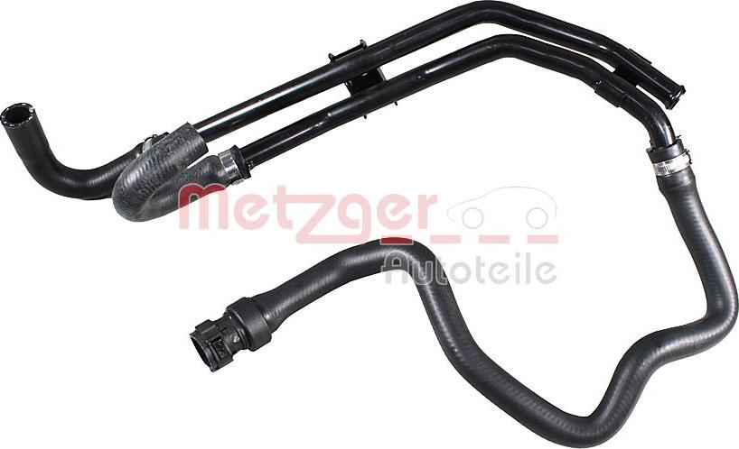 Metzger 2420329 - Шланг радіатора autocars.com.ua