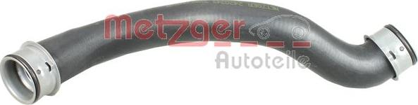 Metzger 2420349 - Шланг радіатора autocars.com.ua