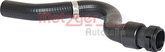 Metzger 2420379 - Шланг радіатора autocars.com.ua