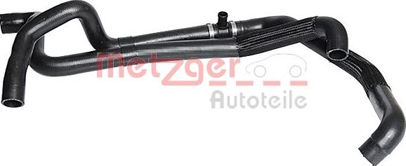 Metzger 2420462 - Шланг радіатора autocars.com.ua