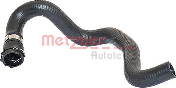 Metzger 2420466 - Шланг радіатора autocars.com.ua