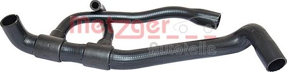 Metzger 2420491 - Шланг радіатора autocars.com.ua