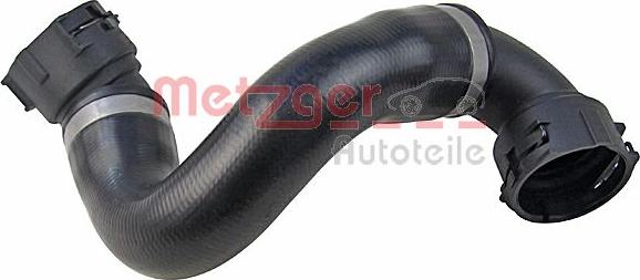 Metzger 2420508 - Шланг радіатора autocars.com.ua