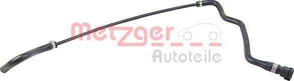 Metzger 2420529 - Шланг радіатора autocars.com.ua