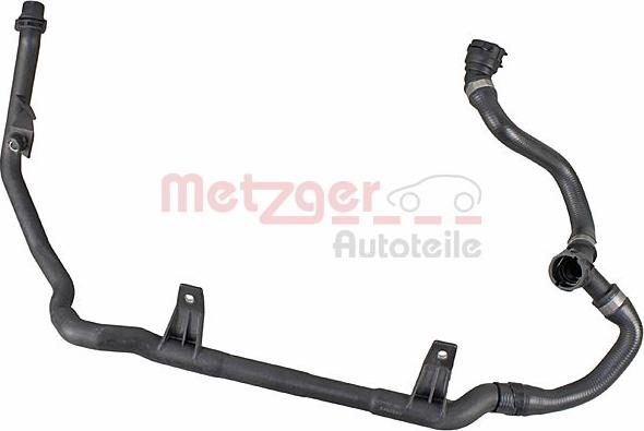 Metzger 2420542 - Шланг радіатора autocars.com.ua