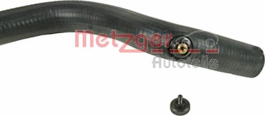 Metzger 2420543 - Шланг радіатора autocars.com.ua